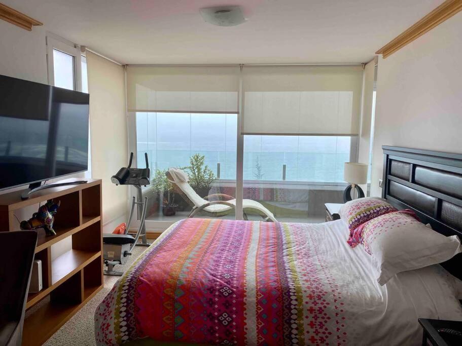 Apartamento Hermoso Y Tranquilo Departamento Frente Al Mar.